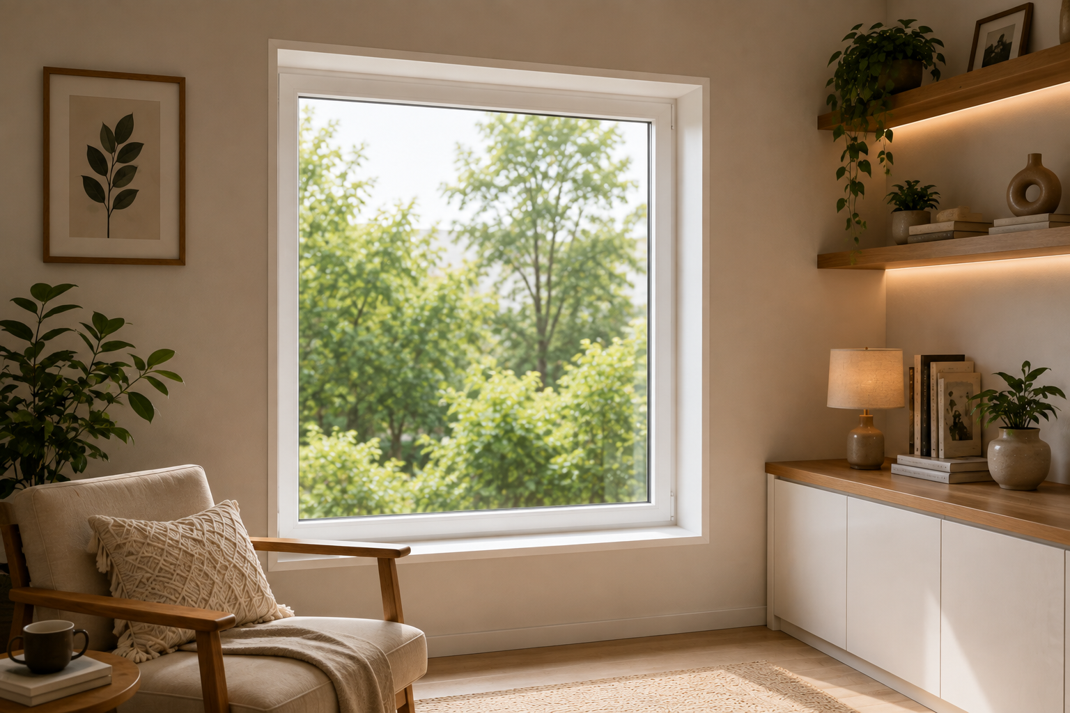 uPVC Fixed Windows